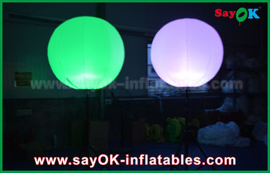 1.5m Stand Balloon Inflatable Lighting Decoration Untuk Iklan / Promosi