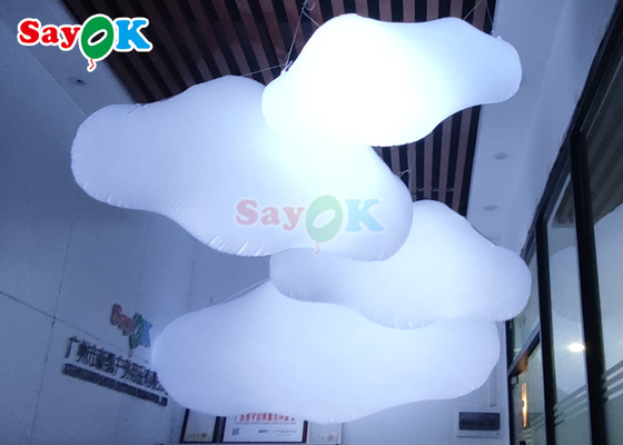 Peristiwa Raksasa Balon Bentuk Awan Inflatable Untuk Iklan 2m 2.5m 3m