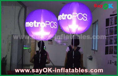 Berubah Led Lights Backpack Balon Inflatable Light Decoration Rental Business