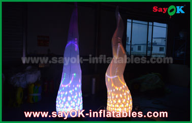 Inflatable Magical Lighting Tree Dengan Pencetakan Logo Untuk Dekorasi / Lampu Festival