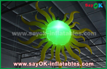 Api - bukti Inflatable Lighting Decoration, Nylon Cloth LED Lighting Ball