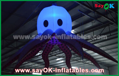 Giant Sea Animal Lighting Octopus / Devilfish Inflatable Lighting untuk Dekorasi atau Pesta