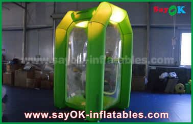 Durable Inflatable Photo Booth Uang Booth Box Machine Untuk Promosi / Periklanan / Hiburan
