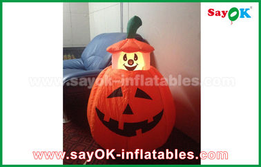 Halloween LED light Inflatable Holiday Decorations, Manusia kerangka Inflatable Kartun Karakter