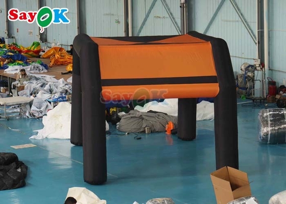 Iklan Air Canopy Marquee Inflatable Display Four Corner Tent Untuk Acara