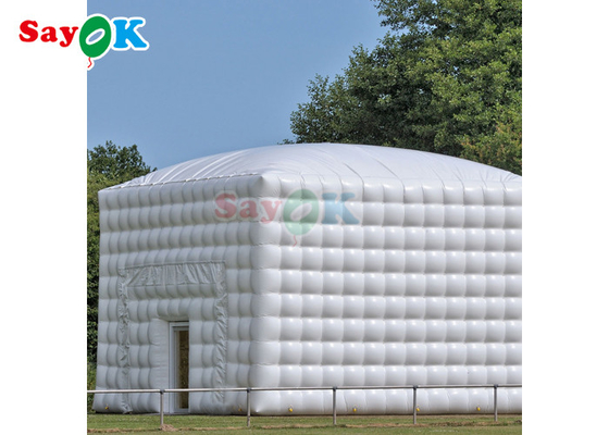 Outdoor Giant Inflatable Marquee Tent Pvc White Inflatable Nightclub Tent Untuk Acara Pesta