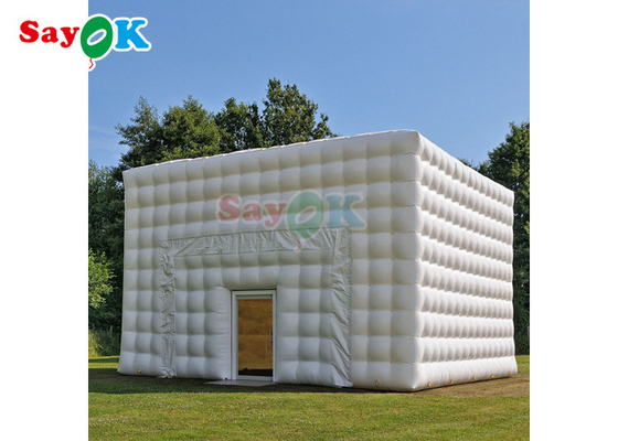 Outdoor Giant Inflatable Marquee Tent Pvc White Inflatable Nightclub Tent Untuk Acara Pesta