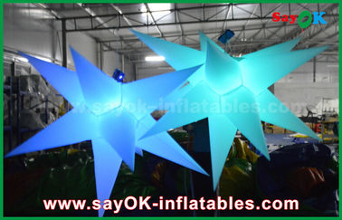 Durable Inflatable Lighting Decoration, Inflatable Star Dengan Lampu Led
