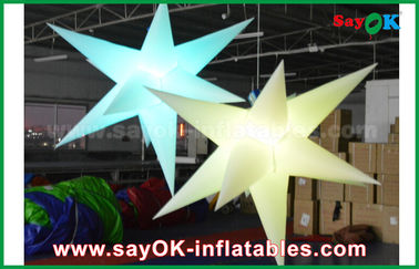 Durable Inflatable Lighting Decoration, Inflatable Star Dengan Lampu Led
