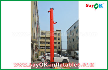 Inflatable Advertising Man Lucu Rip-Stop Nilon Kostum Penari Udara Tiup Dengan CE Blower Untuk Luar Ruangan
