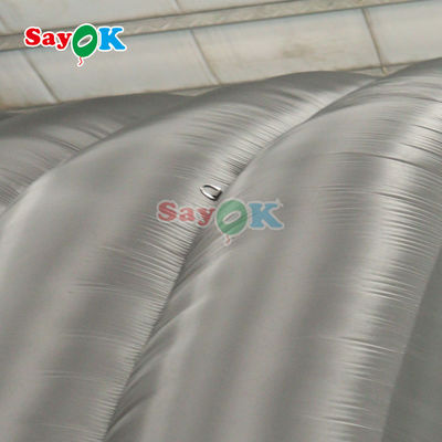 10x6x5.4mH Black Dome Tenda panggung kembung untuk acara pesta