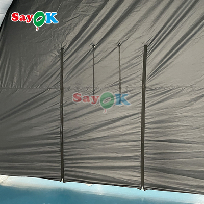 Grosir Tenda Bentuk Kerang yang Bisa Diinflasi