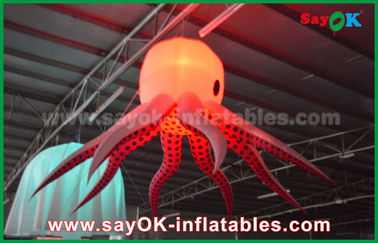 Diganti Warna LED Inflatable Stage Octopus Untuk Pesta Dan Pernikahan