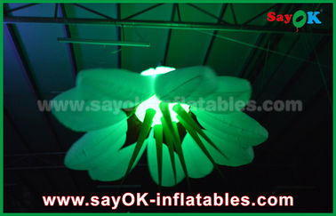 190T Nylon Color Changeable Inflatable Flower Pencahayaan Dekorasi Untuk Pernikahan