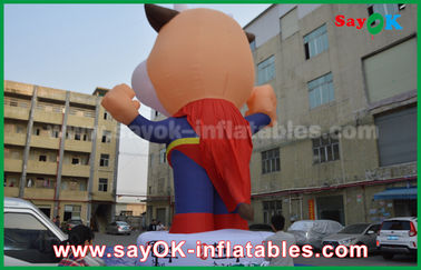 210 D Oxford Cloth Big Inflatable Costume Untuk Iklan 2 - 8m Tinggi
