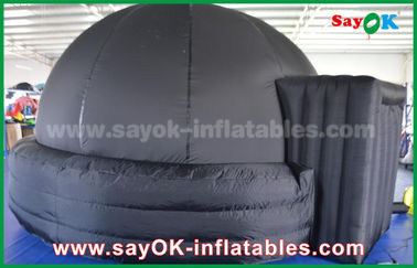 360 Gelar PVC Terpal Inflatable Dome Tent Dengan Air Blower / Lantai Tikar