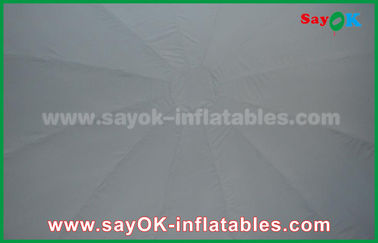 360 Gelar PVC Terpal Inflatable Dome Tent Dengan Air Blower / Lantai Tikar