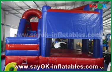 Fairy Tale Theme Salju Anak Inflatable Bounce / Blow Up Bounce House