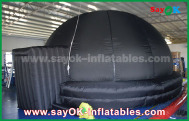 Indoor Show Inflatable Planetarium / Inflatable Dome Tent Untuk Bioskop