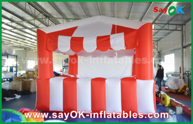 Merah dan Putih 210 D Oxford Cloth Inflatable Bounce Untuk Anak-Anak