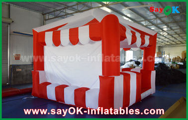 Merah dan Putih 210 D Oxford Cloth Inflatable Bounce Untuk Anak-Anak