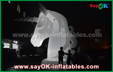 Hewan Inflatable Unicorn Iklan Luar Ruangan Black Inflatable Mouse Inflatable Karakter Kartun