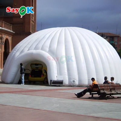 OEM / ODM tahan lama kain Oxford outdoor besar inflatable tenda igloo untuk pesta acara klub promosi