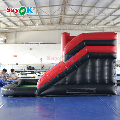 Commercial Inflatable Combo Slide Double Inflatable Bounce House Giant Inflatable Slide untuk outdoor
