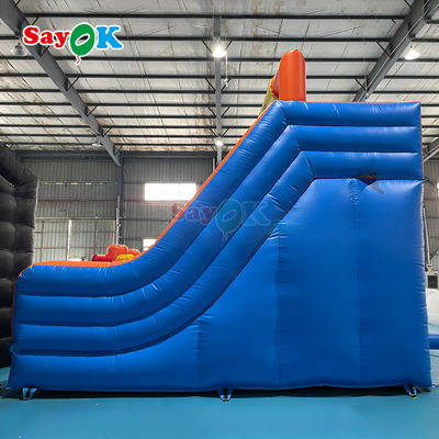Slide Inflatable Raksasa PVC Inflatable Dry Double Slide Commercial Inflatable Slide Bounce House untuk disewa