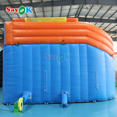 Slide Inflatable Raksasa PVC Inflatable Dry Double Slide Commercial Inflatable Slide Bounce House untuk disewa