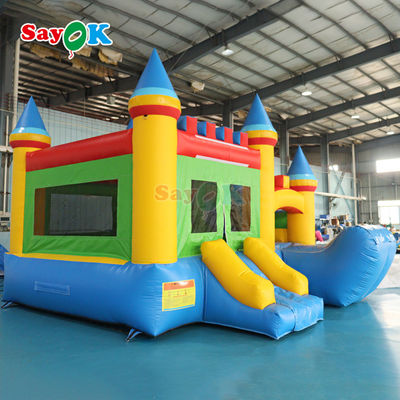Komersial Outdoor PVC Inflatable Bounce House for Kids Jumping Castle for Kids Inflatable Bouncer Taman Hiburan