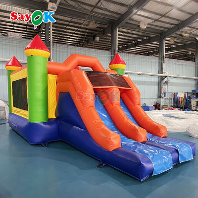 Rumah Bouncing Inflatable Istana Bouncing Combo Jumping Castle Untuk Anak-anak Bouncer Inflatable Untuk Sewa Pesta