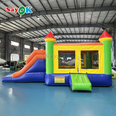 Rumah Bouncing Inflatable Istana Bouncing Combo Jumping Castle Untuk Anak-anak Bouncer Inflatable Untuk Sewa Pesta