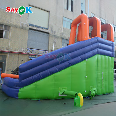 Sayok 20ft Hot Sale Air Slide Inflatable Slide Inflatable Dengan Kolam renang Air Slide Inflatable Untuk Anak-anak