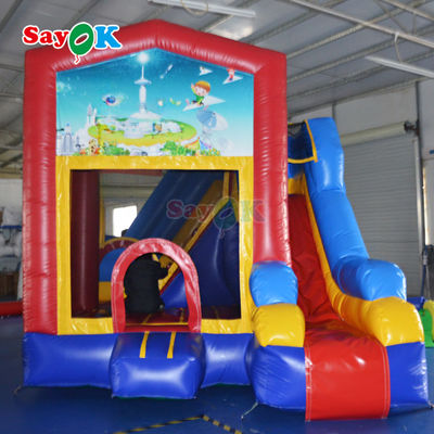 Commercial Inflatable Bounce House Anak-anak Inflatable Bounce House Bouncy Castle Custom Jumping Castle