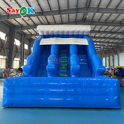 Slide air kembung dengan kolam renang pabrik disesuaikan Slide air raksasa komersial untuk orang dewasa