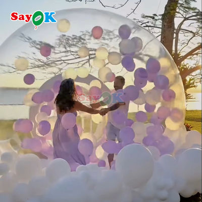 Tenda Udara Rumah Balon Gelembung yang Bisa Diinflasi yang Disesuaikan untuk Acara dan Pesta Luar Ruangan
