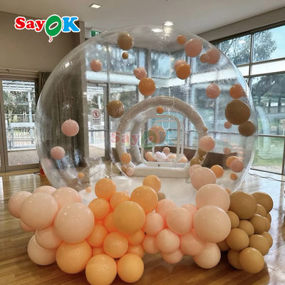 Sayok Custom Transparent Bubble House Balloon Tenda Udara Inflatable untuk Pesta Luar Ruangan