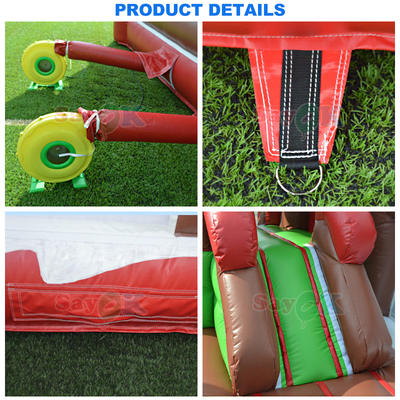 Kids Fun Bounce Housel Inflatable Bouncy Jumping Castle Model Inflatable
