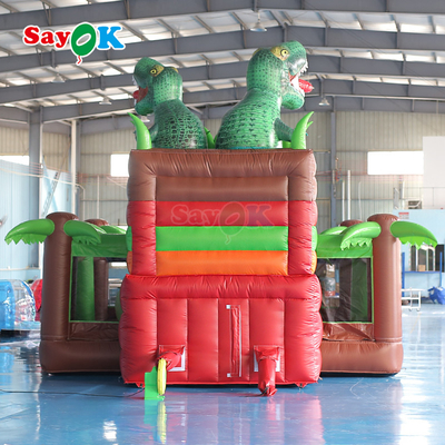 Inflatable Bouncy Castle Combo dengan Blower untuk Sewa & Backyard Fun
