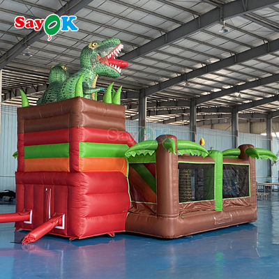 Inflatable Bouncy Castle Combo dengan Blower untuk Sewa & Backyard Fun