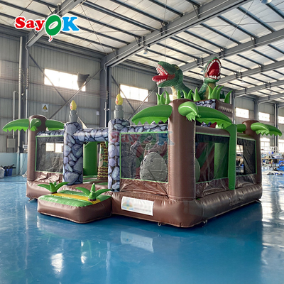 Inflatable Bouncy Castle Combo dengan Blower untuk Sewa & Backyard Fun