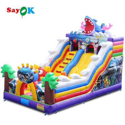 Pabrik Grosir Inflatable Jumping Bouncer Bounce Castle Slide untuk pesta atau acara