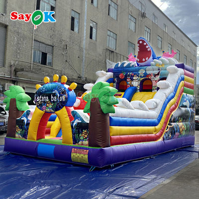 Pabrik Grosir Inflatable Jumping Bouncer Bounce Castle Slide untuk pesta atau acara