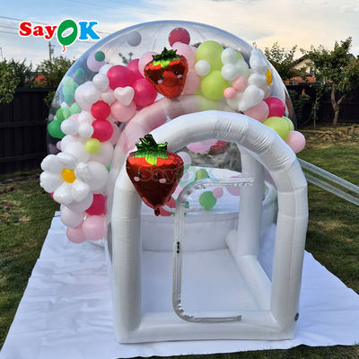 Rumah Gelembung Bouncy Portable Rumah Gelembung Bounce untuk pesta di luar ruangan