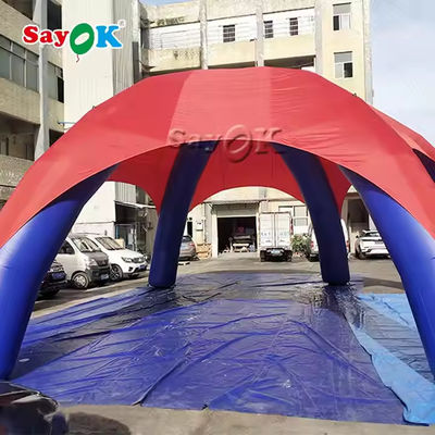 Komersial Olahraga Tenda Marquee Inflatable Promosi Tampilan Gazebo Inflatable Canopy Tent Acara Luar Ruang Tenda Laba-laba Inflatable Custom