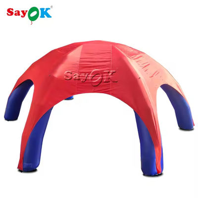 Komersial Olahraga Tenda Marquee Inflatable Promosi Tampilan Gazebo Inflatable Canopy Tent Acara Luar Ruang Tenda Laba-laba Inflatable Custom