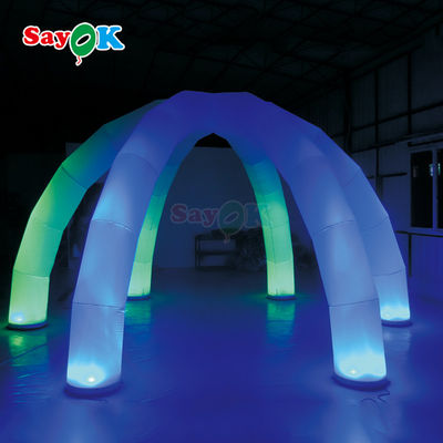 Tenda Pameran Portable Marquee Inflatable Custom Dome Spider Tent Iklan Tenda Laba-laba Inflatable untuk acara luar ruangan