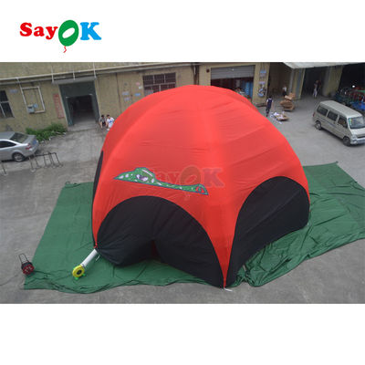 Tenda Marquee Gazebo yang dapat diinflasi untuk berkemah