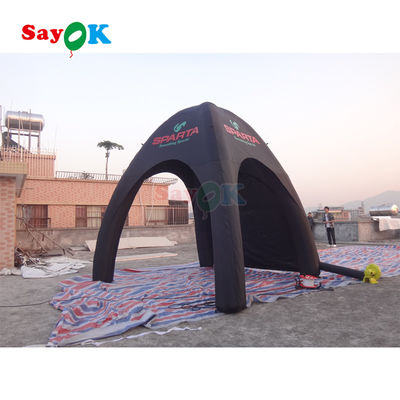 Grosir Inflatable Igloo Dome Marquee Canopy Tenda Inflatable Besar Empat Kaki Camping Tenda Laba-laba Inflatable untuk Iklan
